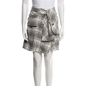 Alexander Wang super cute B&W kilt-like skirt